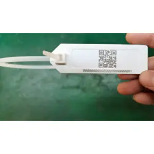 Model S9228-H3 White Zip Tie Tag