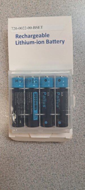 images Model 3049E-BSET, 4 pack of spare stationseeker batteries, Lithium AA 3000mWh, rechargeable
