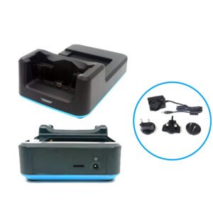 images Model 3630E-1xCR-USB single slot charging cradle for 3630E-AND-BC w/spare battery slot & power adapter, USB client