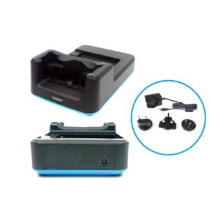 images Model 3630E-1xCR single slot charging cradle only for 3630E-AND-BC w/spare battery slot & power adapter