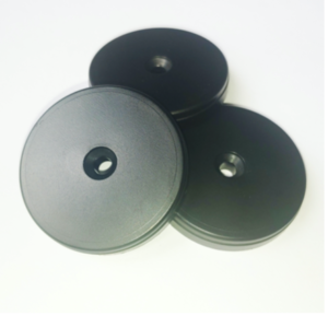 images Model A5208 ABS Pallet Tag, Black, 52x8mm w/5mm hole, UHF 902-928 MHz passive RFID
