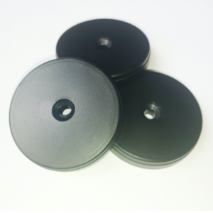 Model A5208 ABS Pallet Tag, Black, 52x8mm w/5mm hole, UHF 902-928 MHz passive RFID