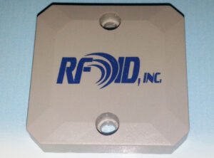 images Model A5252M ABS Pallet Tag, Metal Mount, Light Gray, 52x52x10mm, UHF 902-928 MHz passive RFID