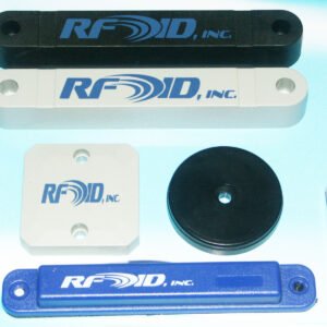 Model A13520M-BL ABS Pallet Tag, Metal Mount, blue color, 135x22x12mm, UHF 902-928 MHz passive RFID
