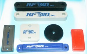 images Model A15532 ABS Pallet Tag, ABS, Metal Mount, Dark Gray, 155x32x10mm, UHF 902-928 MHz passive RFID