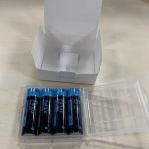 Model 3049E-CHG-KIT, 4 stationseeker battery chargers with USB cable and 4 each Lithium AA 3000mWh rechargeable batteries
