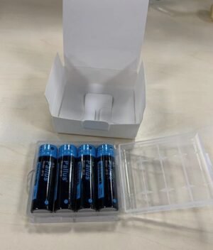 Model 3049E-CHG-KIT, 4 stationseeker battery chargers with USB cable and 4 each Lithium AA 3000mWh rechargeable batteries