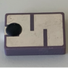 Model C1309 Ceramic Tag, 13mm x 9mm x 3mm Thick, UHF 902-928 MHz passive RFID