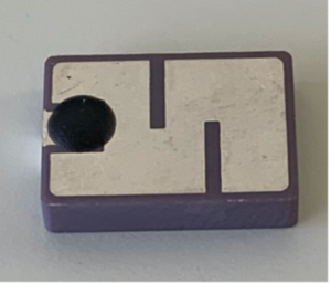 images Model C1309 Ceramic Tag, 13mm x 9mm x 3mm Thick, UHF 902-928 MHz passive RFID