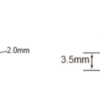 Model F16 FR4 Tag, Mount on Metal High Temperature 200C, 16mm diameter, UHF 902-928 MHz passive RFID