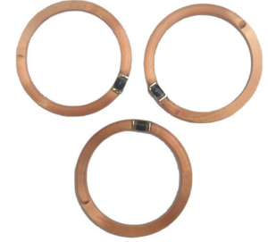 images Model HF-1502-45-SLIX, Air Coil Tag, 45mm diameter, 896 bits NXP ICODE SLIX ISO 15693 memory chip