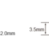 Model F10 FR4 Tag, Mount on Metal High Temperature 200C, 10mm diameter, UHF 902-928 MHz passive RFID