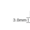 Model F1806 FR4 Tag, Mount on Metal, 18x6mm, UHF 902-928 MHz passive RFID