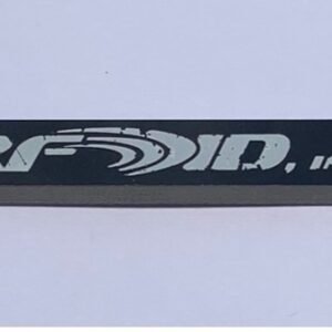 Model F9005 FR4 Tag, Mount on Metal High Temperature 200C, 90x5mm with Peel & Stick Backing, UHF 902-928 MHz passive RFID