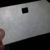 Model FP11070-HT-H3 Fibrous Paper Tag, High Temp 230C,  110mm x 70mm x 0.2mm, UHF 902-928 MHz passive RFID, Alien Higgs 3 chip