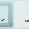 Model HF-1503-50SQLB-SLIX Label Tag, 50mm square, available with ISO 15693 or 14443 NFC memory chip