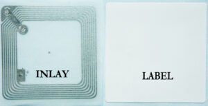 images Model HF-1503-22 Label Tag, 22mmm diameter, peel & stick, available with ISO 15693 or 14443 NFC memory chip