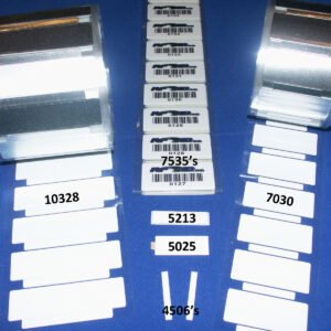 Model ML5819 Metal Mount Label on Roll Stock, 58x19x.8mm, UHF 902-928 MHz passive RFID