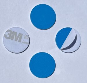 images Model 1761-20-RW PVC Laminate, 20mm diameter x 1mm thick, 125 KHz LF RFID