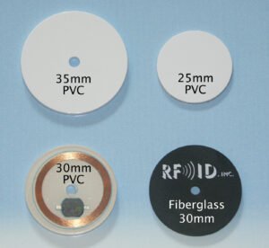 images PVC Laminate & Fiberglass RFID Tags - 148 KHz