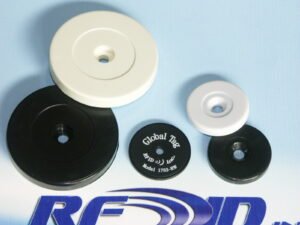 images Model 1762-3002-RW Global Tag, ABS w/center hole, 30mm diameter x 2mm, LF 125 KHz RFID