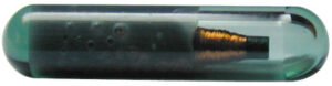 images Model 1775-434-RW-SA Glass Ampoule Tag, 4mm diameter x 34mm, 125 KHz LF RFID Tag