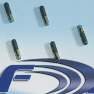 Model 1775-434-RW-SA Glass Ampoule Tag, 4mm diameter x 34mm, 125 KHz LF RFID Tag