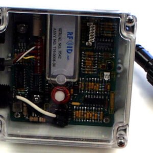 Model 4000E-RO-9PPJ RS232 RFID Reader, 9 pin serial & power jack, 16 char, 12vdc, 148 KHz