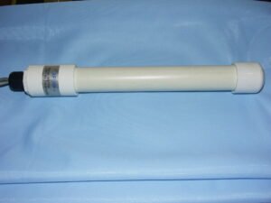 images Model 5120-04SA08 CAN Networkable 13" Tubular PVC Smart Antenna, M12 Connector, 24vdc, 8 characters