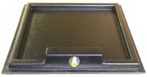 images Model 5160-24SA08 CAN Networkable 12" Sq. Smart Antenna, dual pigtail wiring, 24vdc, 8 characters
