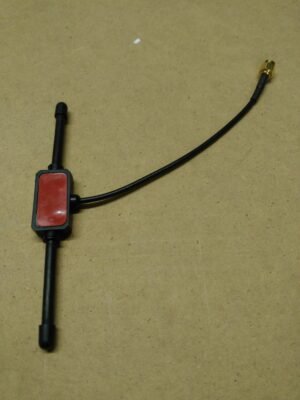 images Model UHF-A06C-EU 866 MHz ETSI UHF Antenna, 6" Dual Whip Antennas, 2dBi, SMA male connector