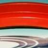 Model A6332-TANK Cylinder Tank Tag, Metal Mount, Orange, 63x32x10mm w/peel & stick, UHF 902-928 MHz passive RFID