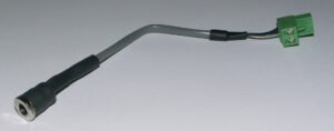 images Model CAB-PJ, mates quick connector with PS24WCD-UHF power supply & pigtail wiring to mate to Model S4 Reader screw terminals