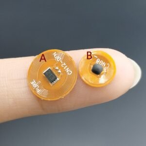 Model HF-1500-10P/S-MC1K, FPC Tag Tag w/peel & stick backing, 10mm diameter, 1k bits NXP Mifare Classic EV1 1k S50 ISO 14443 memory chip