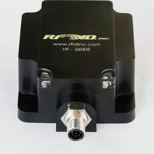Model HF-3600E-RS232 13.56 MHz HF RFID Reader w/on Board Serial Processor & internal Antenna, 8pin M12 connector, both ISO 15693 & ISO 14443