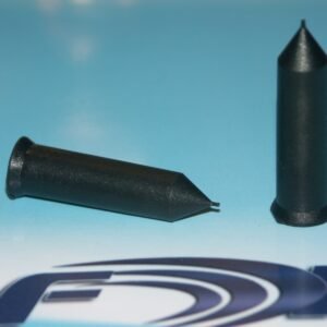 Model N4209 ABS Nail Tag, black, 42mm length x 9mm diameter, UHF 902-928 MHz passive RFID