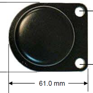 Model W6154M-HT Weldable Metal Mount High Temp 400C Tag, 61x54x17mm, UHF 902-928 MHz passive RFID