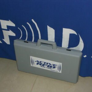 Includes 800-0231-33/PJ9 Serial Reader & 800-0233-25 External Ant. AC Pwr Supply, 3 Tags, carrying case