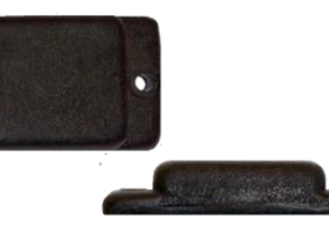 Model A3522HT-M8K Metal Mountable High Temperature GE-Noryl Tag, 35x22x7mm, 200C w/Monza 8K chip