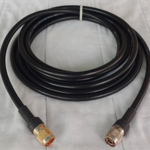Antenna Cable, Coax RG213, 10', N-Type male to TNC male