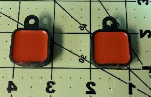 Model P2525M-HT-H3 Metal Mount High Temp 200C Tag, 25x25x10mm w/o eyelet, Alien Higgs3 chip, UHF 902-928 MHz passive RFID