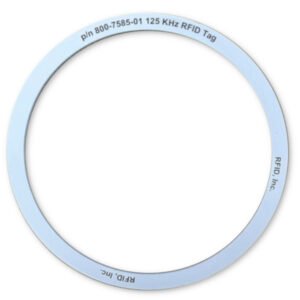 Model 1761-8575-RW PVC Laminate Puck Tag.